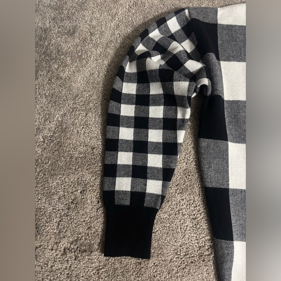 Rachel Zoe Women's Check Print Long Sleeve Crew Neck Sweatshirt
Black Size S - Picture 2 of 11